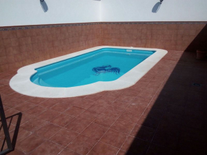 Piscina instalada, modelo 2-3